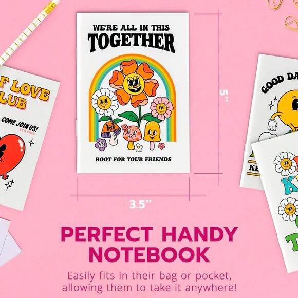 SALE Retro Vintage 50’s Style Cartoon Lined Notebook - Picture 2 of 6